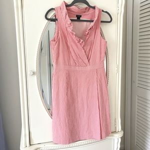 J. Crew Factory Seersucker Dress